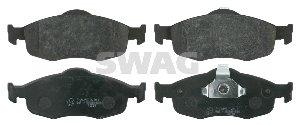 Kit pastiglie freno, Freno a disco - 50 91 6202 SWAG